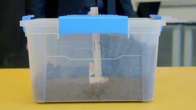 Retaining walls can use
deep, driven pilings, - Engineering Catastrophes