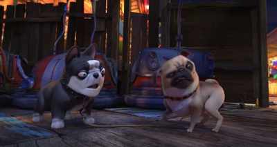 [retching] Sorry. [retching]
I haven't... eaten in a while. - The Nut Job 2: Nutty by Nature