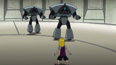 Retreat to the lower
level. - Ben 10