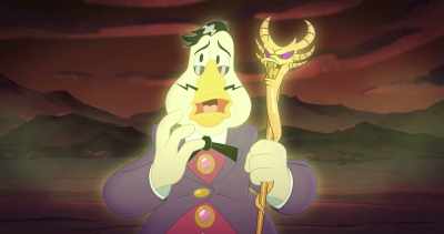 Retreating? Excellent idea! Leopold! - Legend of the Three Caballeros