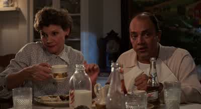 MotherWith Marty's parents out of towndon't you think he ought to spend the nightI mean after all Dad almost killed him with the car - Back to the Future