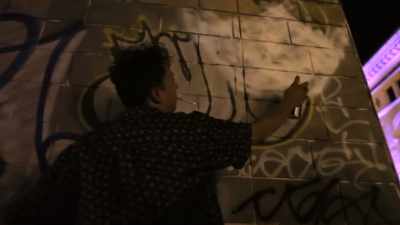 Revok, yeah,
again, original style, - Saving Banksy