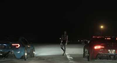 (revving continues)
(music continues) - Night Train