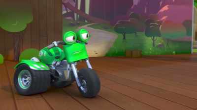 (revving, honking) - Ricky Zoom
