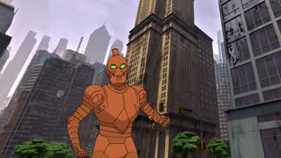 Rex... civilians in danger to your left. - Invincible