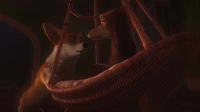 Rex! - Do not move. I'm taking you out of here. - The Queen's Corgi