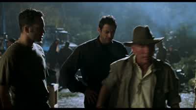 Rex just fed so he won't stalk us for foodJust fed You mean Eddie Show some respectHe saved our lives by giving hisThen his troubles are overMy point is predators don't hunt when they're not hungryNo only humans doYou're breaking our heartSaddle up Let's - The Lost World: Jurassic Park