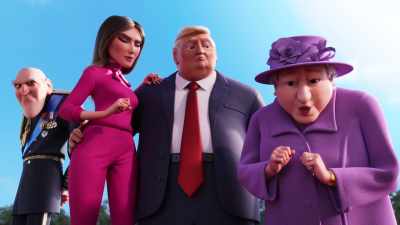 Rexy, you are lucky. We found you a girlfriend. - The Queen's Corgi