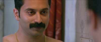 Reymond- The complete man.  (Referring an Ad-caption) - Kumbalangi Nights