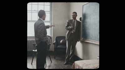 RHODES:
He would say, - To End All War: Oppenheimer & the Atomic Bomb