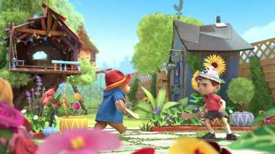 [rhythmic music] - The Adventures of Paddington
