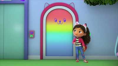 [rhythmic tapping] - Gabby's Dollhouse