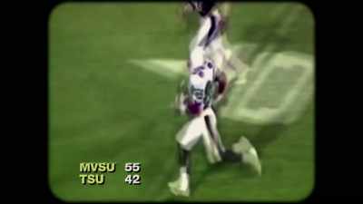 Rice had nine catches
for 155 yards. - In Search of Greatness
