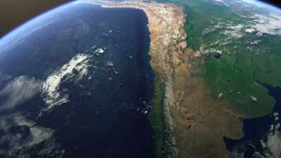 Rich, cold waters rise up from it. - Seven Worlds, One Planet