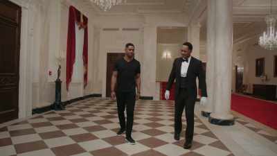 RICHARD: COME ON, SON.
YOU'RE YOUNG. YOU CAN HANDLE IT. - Tyler Perry's The Oval