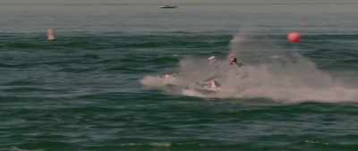 Richard Hurt is
now in second place - Hot Water