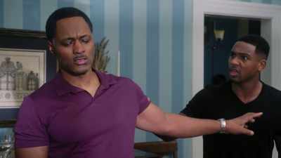 RICHARD: I KNOW, I KNOW.
JUST GO UPSTAIRS. - Tyler Perry's The Oval