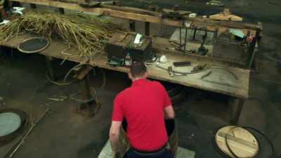 RICHARD: We'll check for any defects
such as broken staves, - Europe From Above