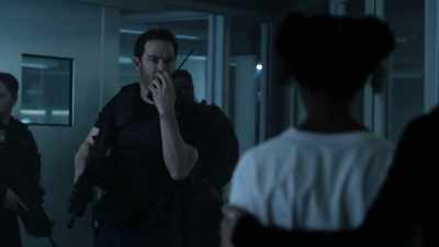 Richards. It's quiet down here,
where are they? - The Passage