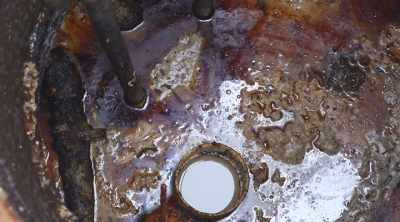 [Rick] First thing
you're seeing is grease, - Sewer Divers