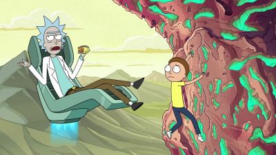 Rick, I-I'm not rated to
climb something this sheer. - Rick and Morty