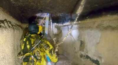 Rick has less
than three hours - Sewer Divers
