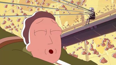 - Rick, please!
- Jerry, I've got the creature. - Rick and Morty