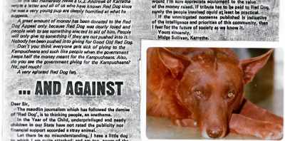 RICK: The collar that
I still have that he wore - Koko: A Red Dog Story