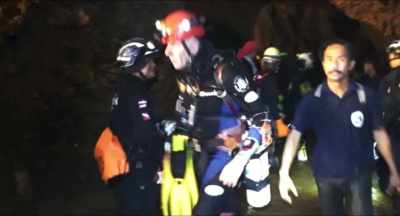 RICK: The four water workers,
they were underwater - The Rescue