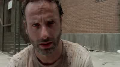 Rick, you with me? - The Walking Dead