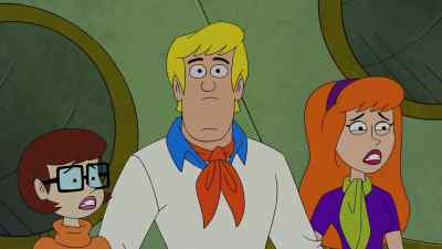 RICK'S VOICE:
Man sees two paths - Be Cool, Scooby-Doo!