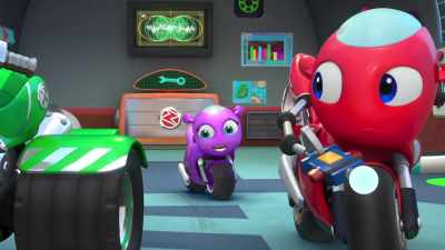 Ricky, wait! I think
I had my parking brake on. - Ricky Zoom
