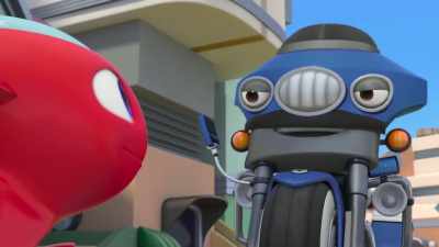 - Ricky Zoom,
I am giving you a ticket for... - Ricky Zoom