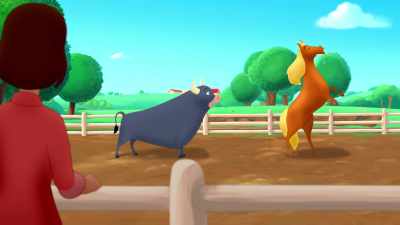 (Ricochet whinnying) - Curious George: Go West, Go Wild