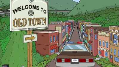 ♪ Ride around town - Momma Named Me Sheriff