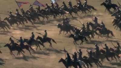 (riders yelling) - Ancient Engineering