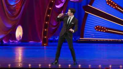 Riding by on his Huffy, like,
"Whoa! What's this place? - John Mulaney: Kid Gorgeous at Radio City