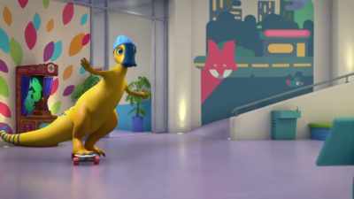 [Ridley] No way! Dinos can talk! - Ridley Jones