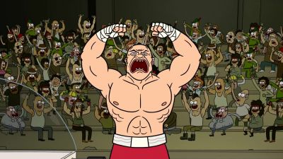 >> Rigby: [ GROANS ] - Regular Show