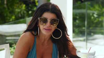 - Right, so Andy called her
and said-- - The Real Housewives Ultimate Girls Trip