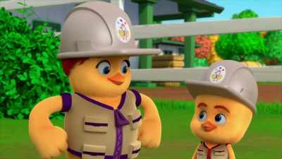 Right. Anytime
we can help a friend, - The Chicken Squad
