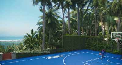 Right at tip-off - Space Jam: A New Legacy