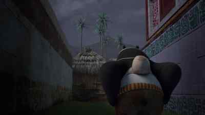 Right behind you. Whew! - Kung Fu Panda: The Dragon Knight