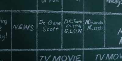 Right between Dr. Gene Scott - GLOW