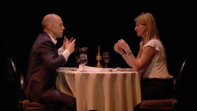 Right, bring your head forward,
open your mouth wide. - Derren Brown: Miracle