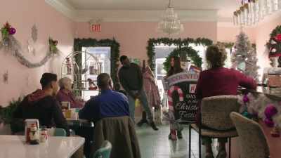 Right, we can put it out front - An Ice Wine Christmas