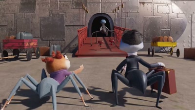 - Right, 'cause it
definitely ain't - Inspector Sun and the Curse of the Black Widow