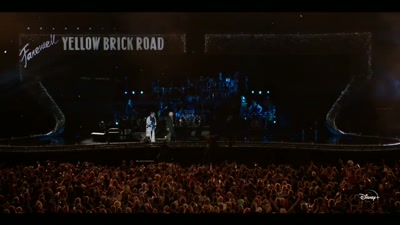 -Right?
-(cheers) - Elton John Live: Farewell from Dodger Stadium