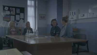 Right. Diane, if you could go
and get the team, - Care