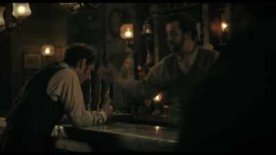 Right, everyone out. Come on.
Pub's closed. Out. - A Thousand Blows